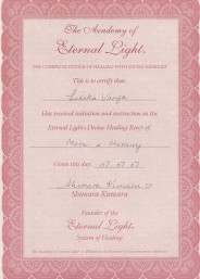 Eternal Light Certificate :: Moon Mercury